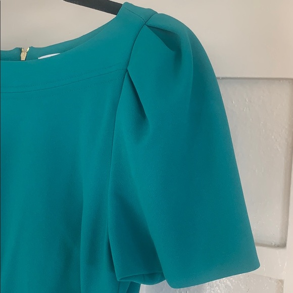 💚NWT Green Calvin Klein Dress - Picture 4 of 7
